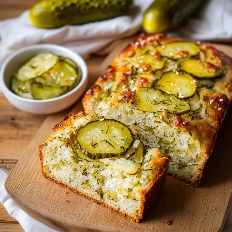 Savory Dill Pickle Bread Recipe