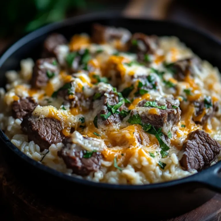 Savory Garlic Butter Beef Skillet Recipe