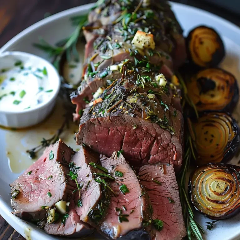 Savory Herb Butter Beef Tenderloin Recipe