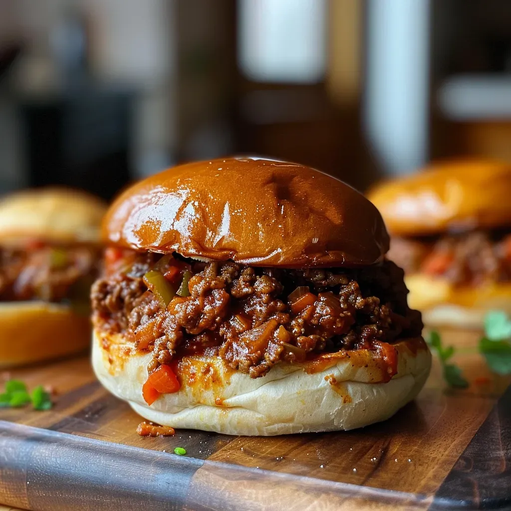 Savory Homemade Sloppy Joe Recipe