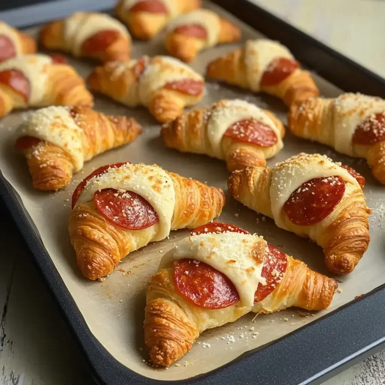 Savory Pepperoni Crescent Roll Recipe