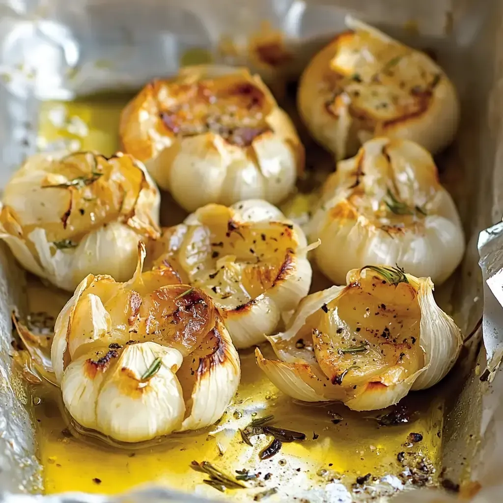 Savory Roasted Garlic Recipe