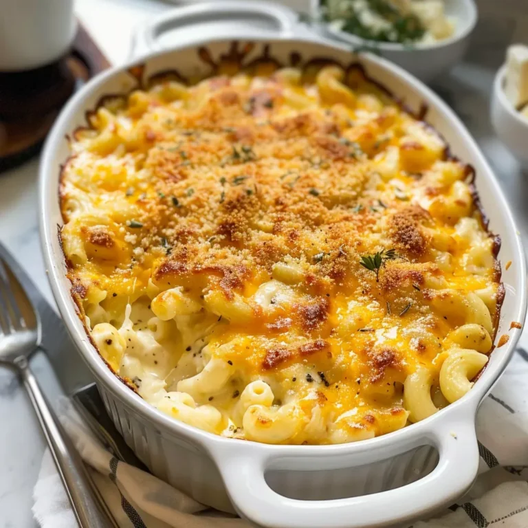 Savory Southern Baked Macaroni and Cheese