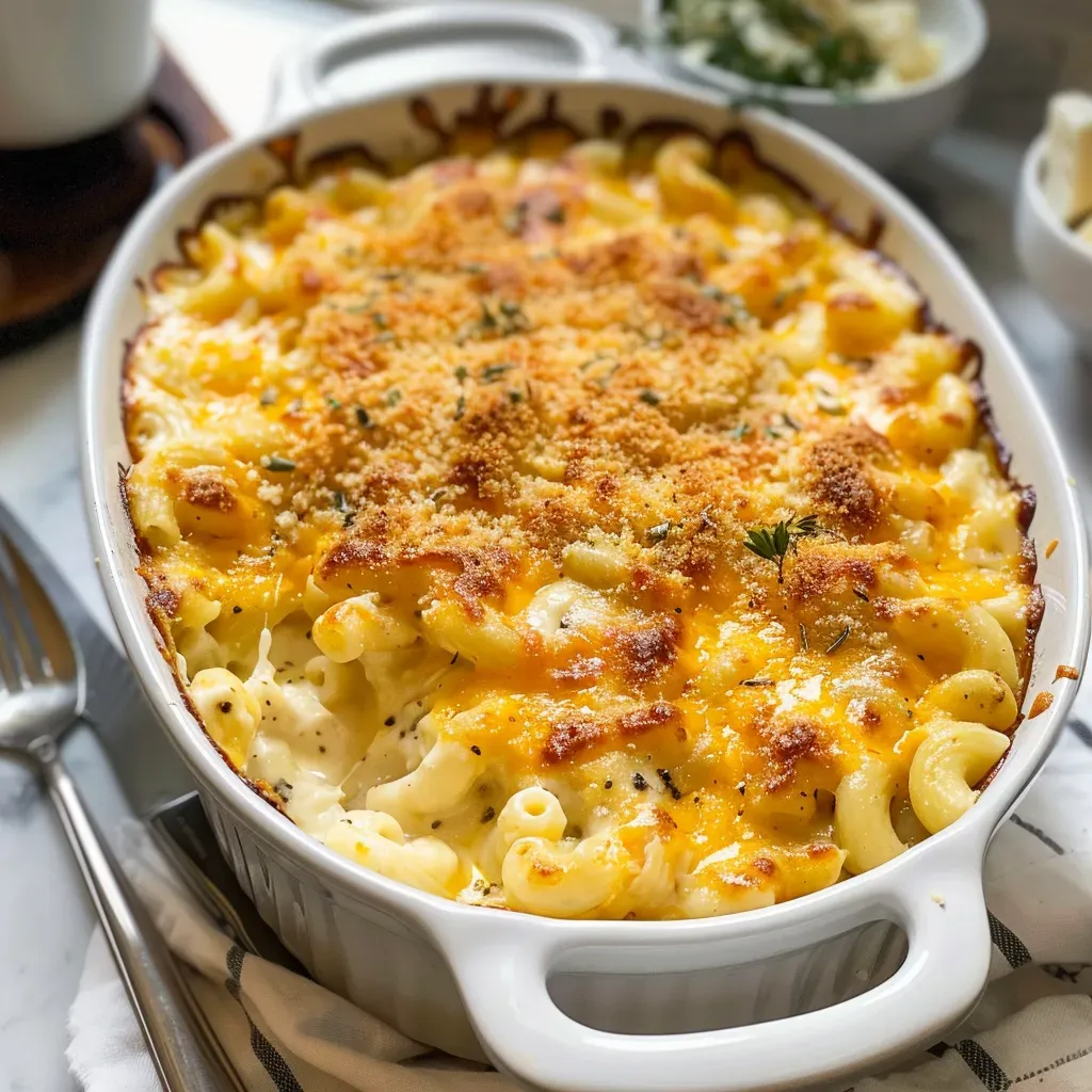 Savory Southern Baked Macaroni and Cheese
