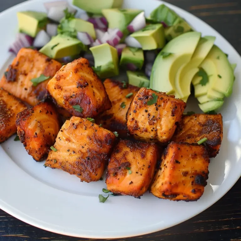 Savory Spiced Salmon Bites with Zesty Seasoning