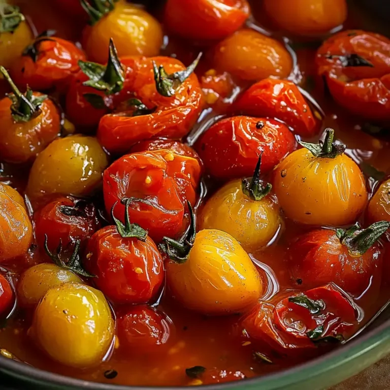 Speedy Roasted Cherry Tomato Sauce Recipe