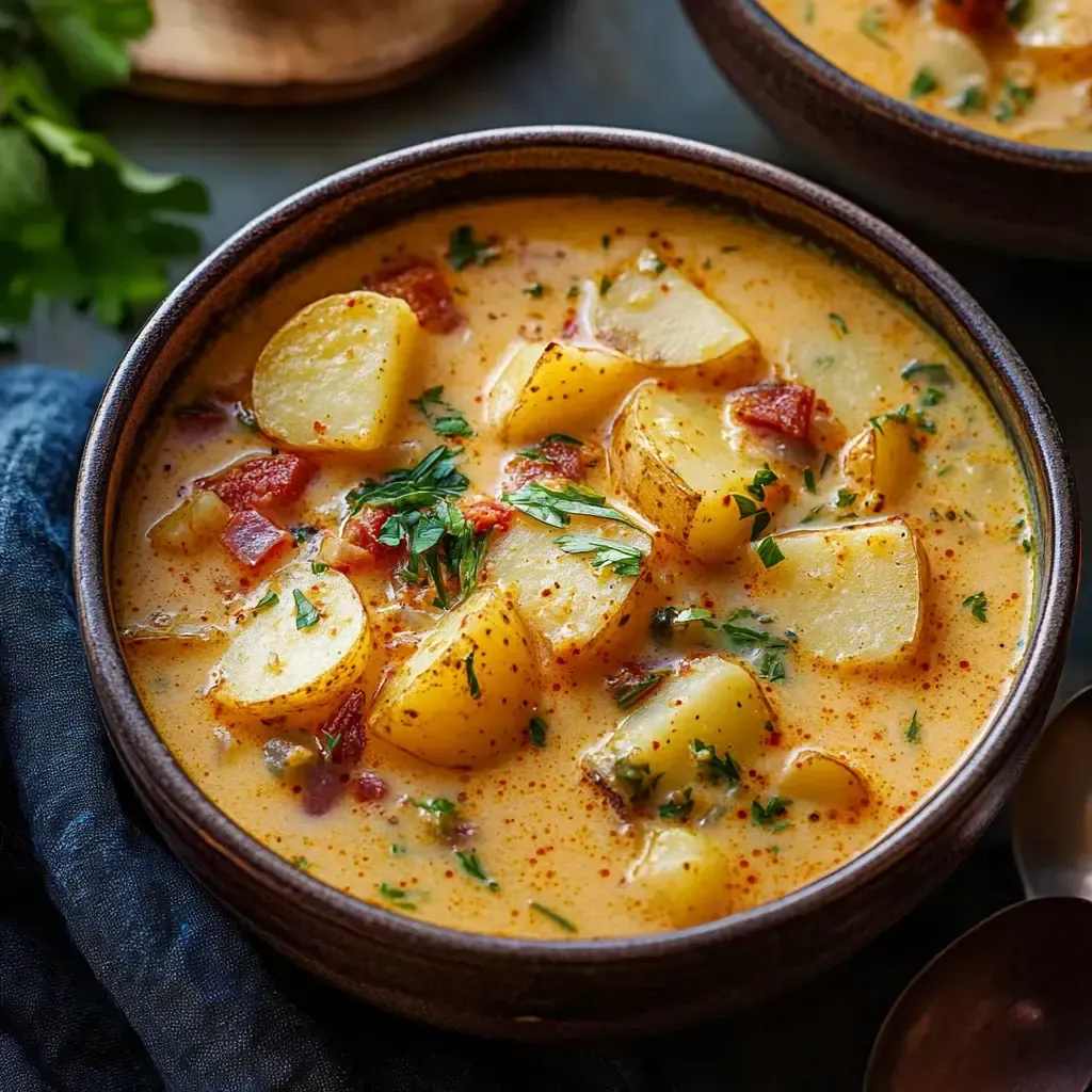 Spicy Cajun Potato Soup Recipe