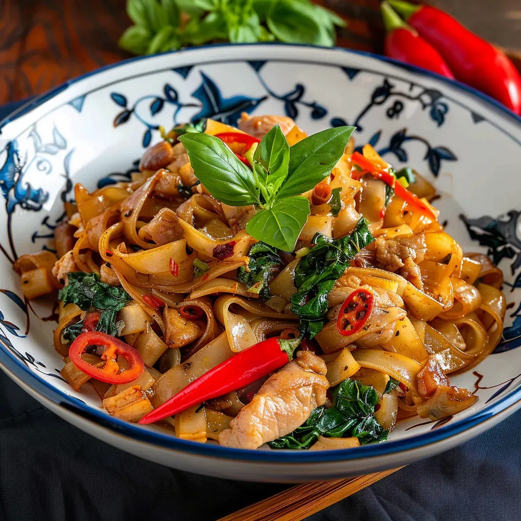 Spicy Drunken Noodles Recipe