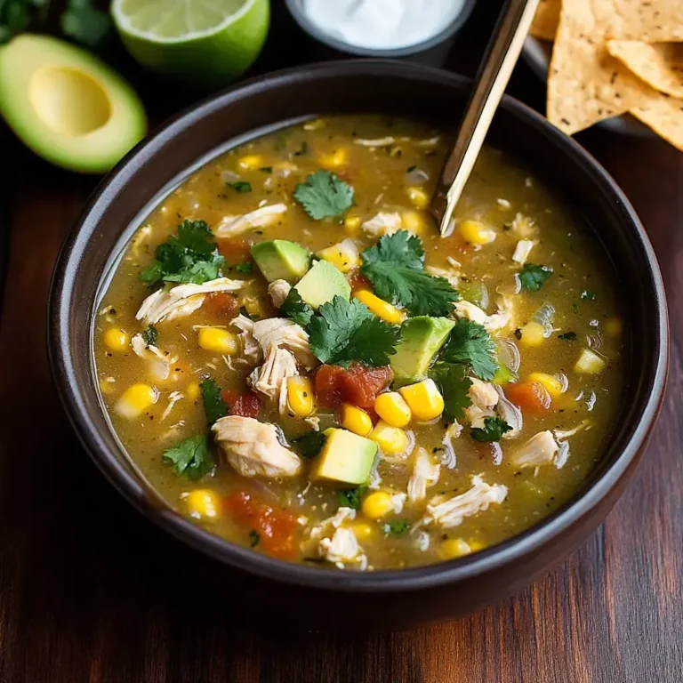 Spicy Green Chile Chicken Stew Recipe