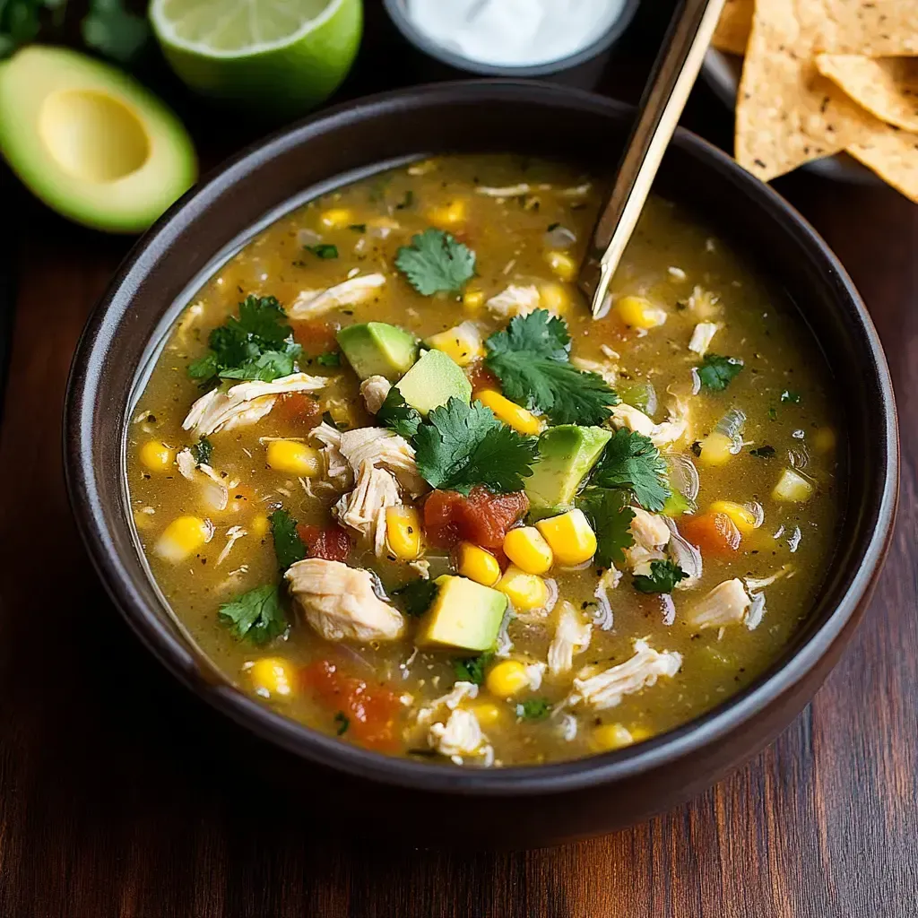 Spicy Green Chile Chicken Stew Recipe