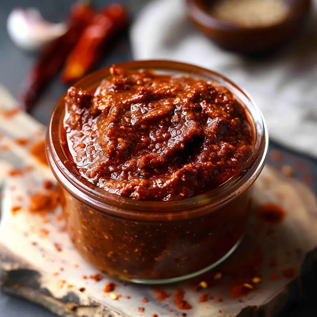 Spicy Homemade Harissa Paste Recipe