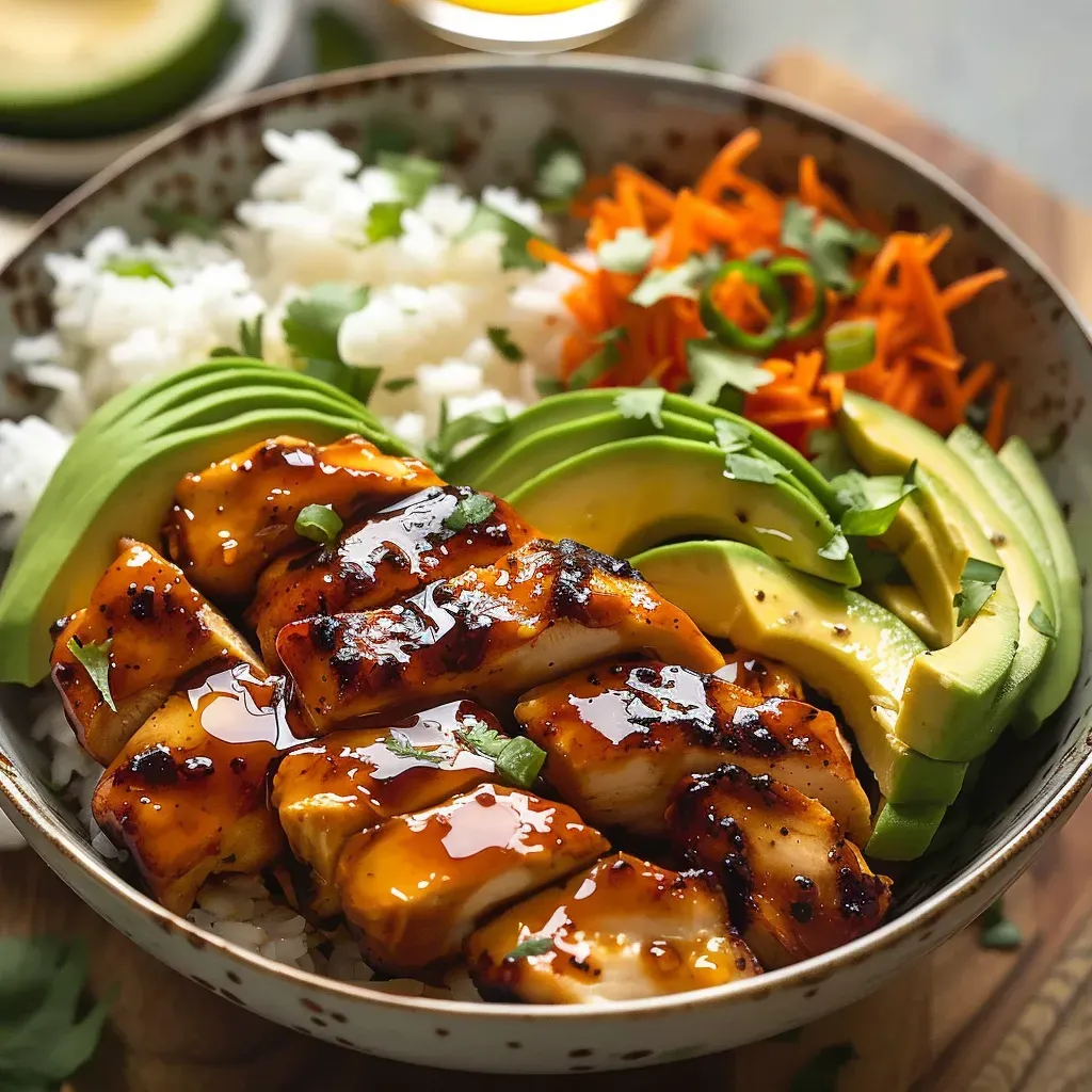 Spicy Honey Chicken Bowl Recipe