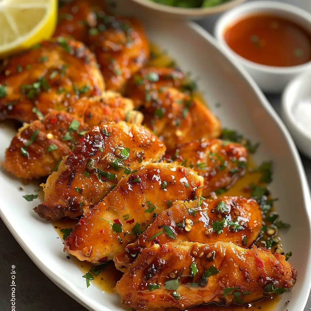 Spicy Honey Glazed Chicken Cutlets Recipe