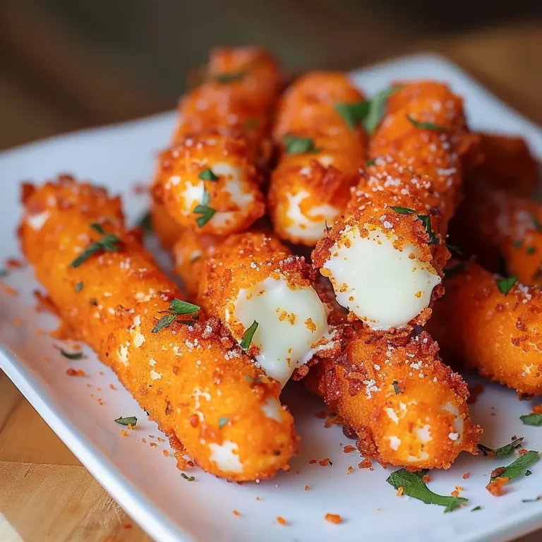 Spicy Hot Cheeto Mozzarella Sticks: Easy Recipe