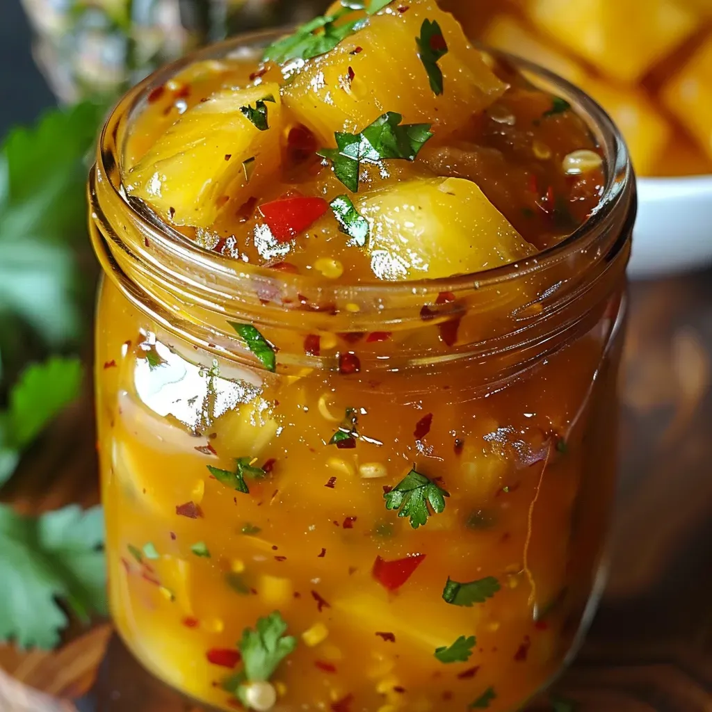 Spicy Pineapple Habanero Hot Sauce Recipe