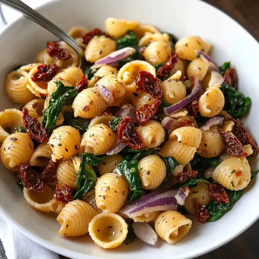 Spinach and Sun-dried Tomato Pasta Recipe