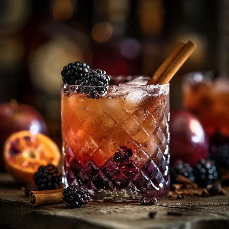 Spooky Poisoned Apple Cider Cocktail Recipe