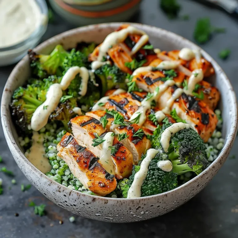 Succulent Grilled Chicken and Broccoli Delight