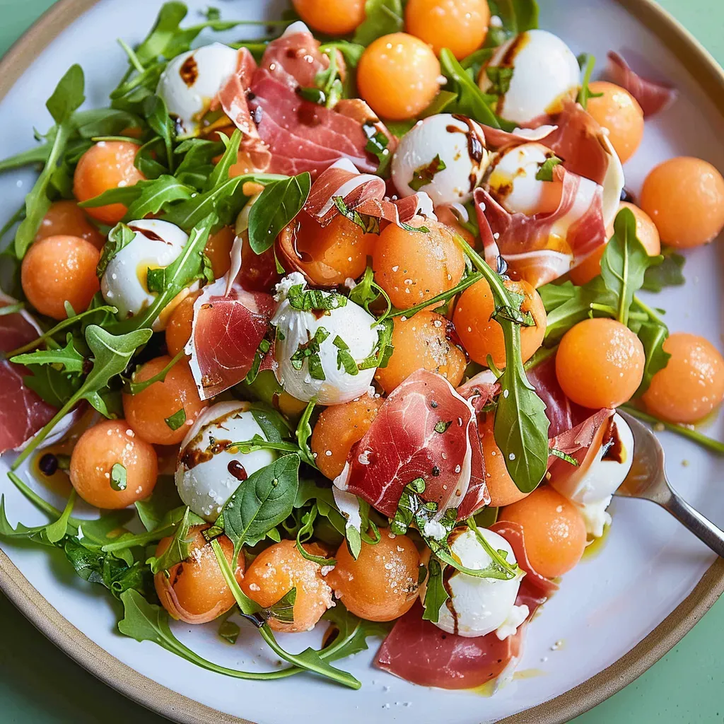 Summery Melon Prosciutto Salad: Refreshing and Delicious