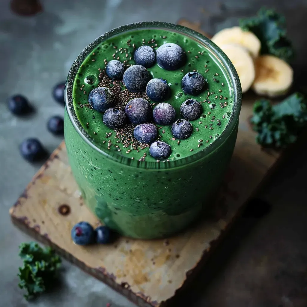 Superfood Spirulina Smoothie for Radiant Skin
