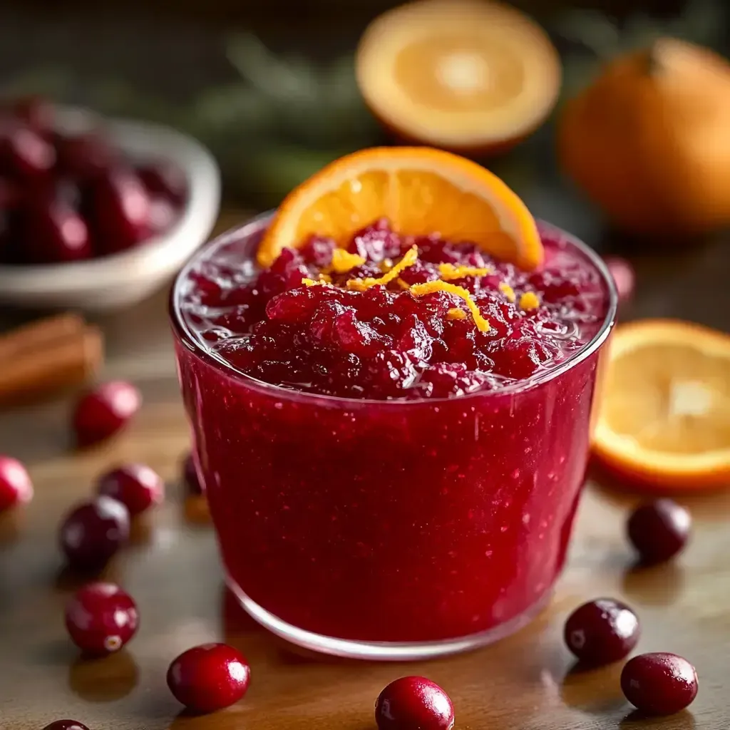 Tangy Cranberry Orange Sauce: Easy Thanksgiving Recipe