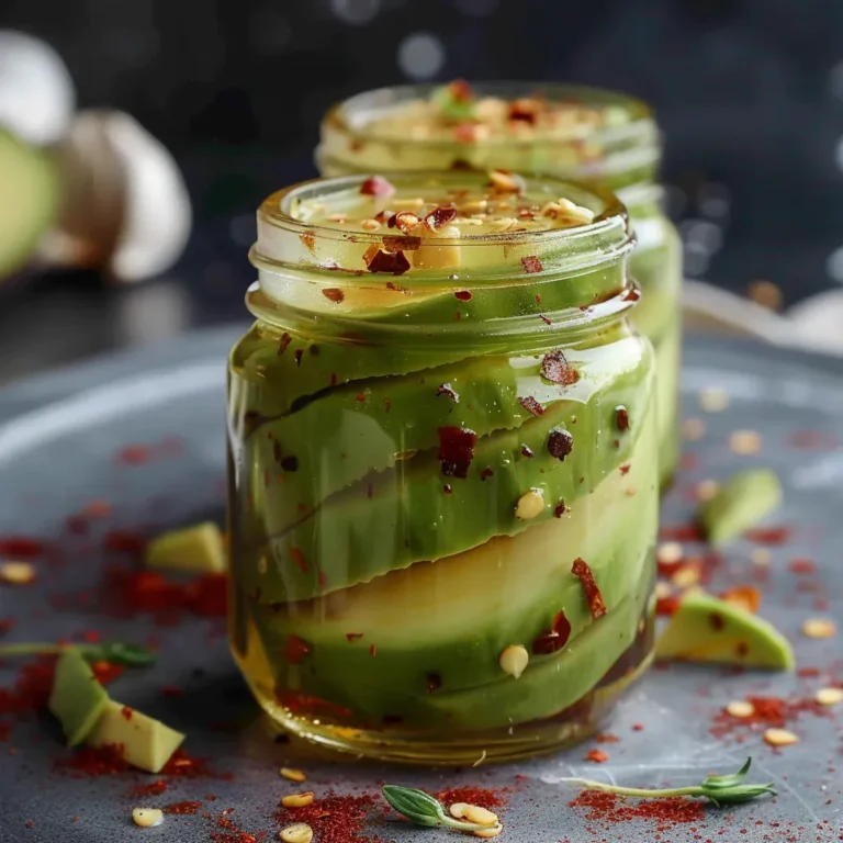 Tangy Pickled Avocado Recipe