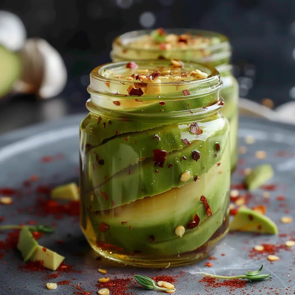 Tangy Pickled Avocado Recipe