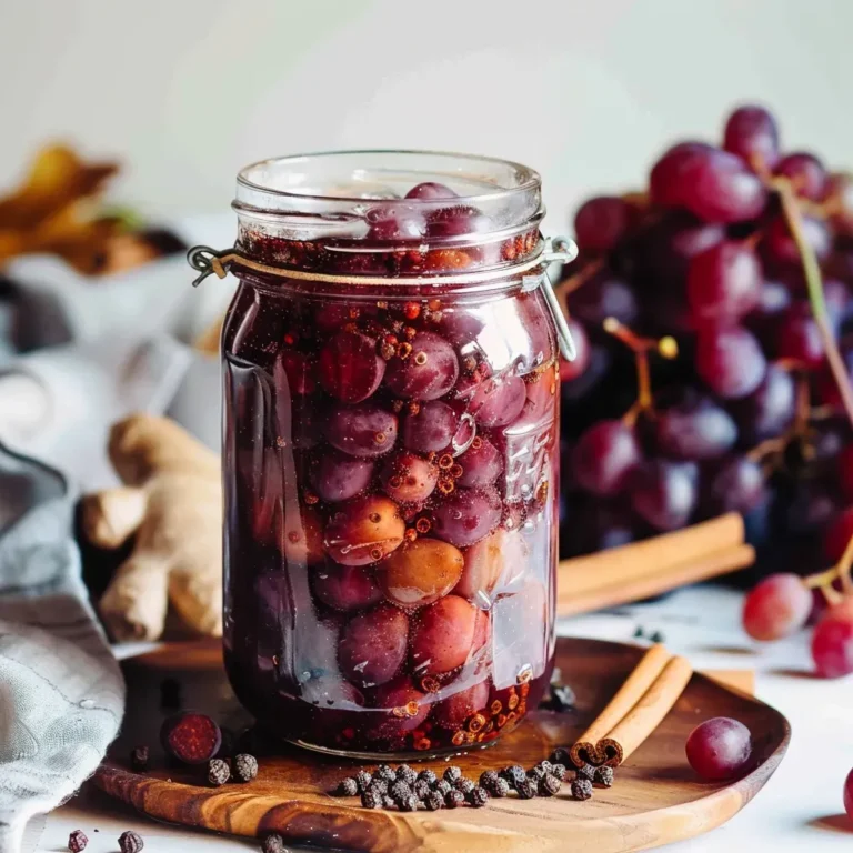 Tangy Quick Pickled Grapes Recipe