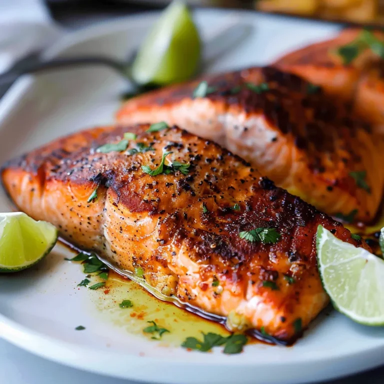 Tasty Blackened Salmon with Avocado Oil