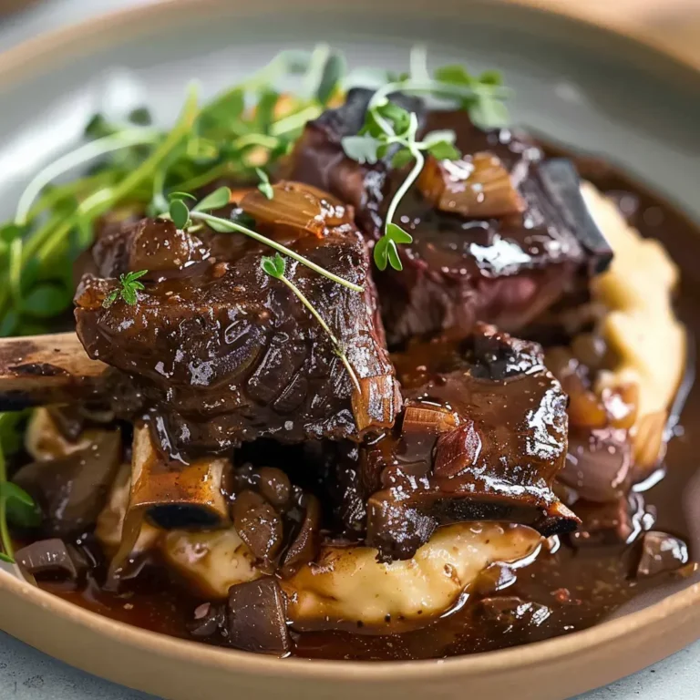 Tender Braised Beef Short Ribs Recipe
