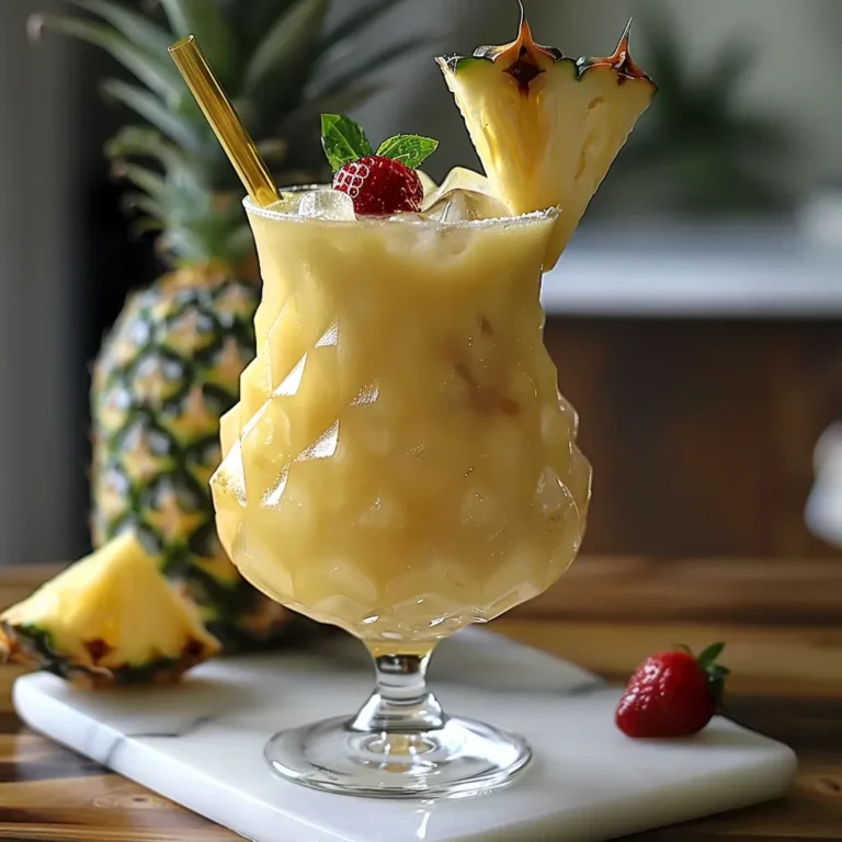 Tropical Piña Colada: A Delicious and Refreshing Recipe