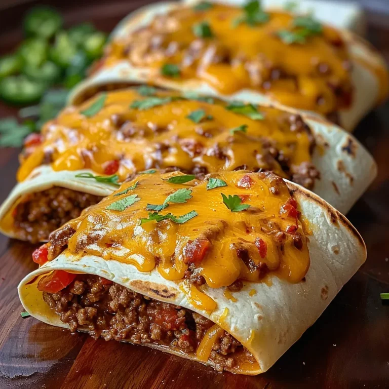 Ultimate Cheesy Pocket Taco Recipe