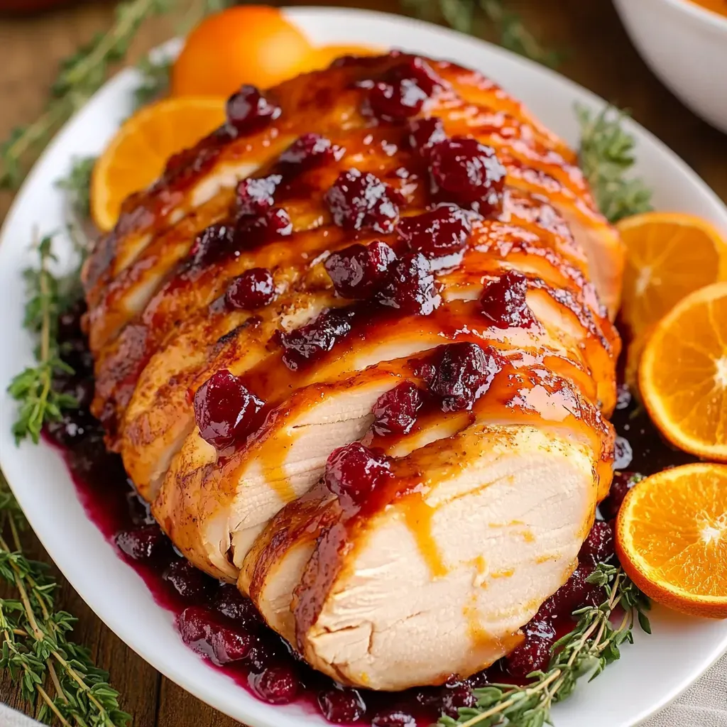 Ultimate Cranberry Orange Glazed Turkey Breast Recipe