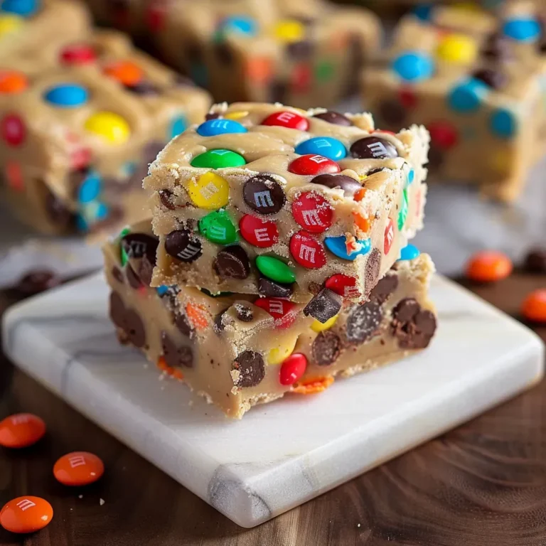 Ultimate Monster Cookie Dough Fudge Recipe