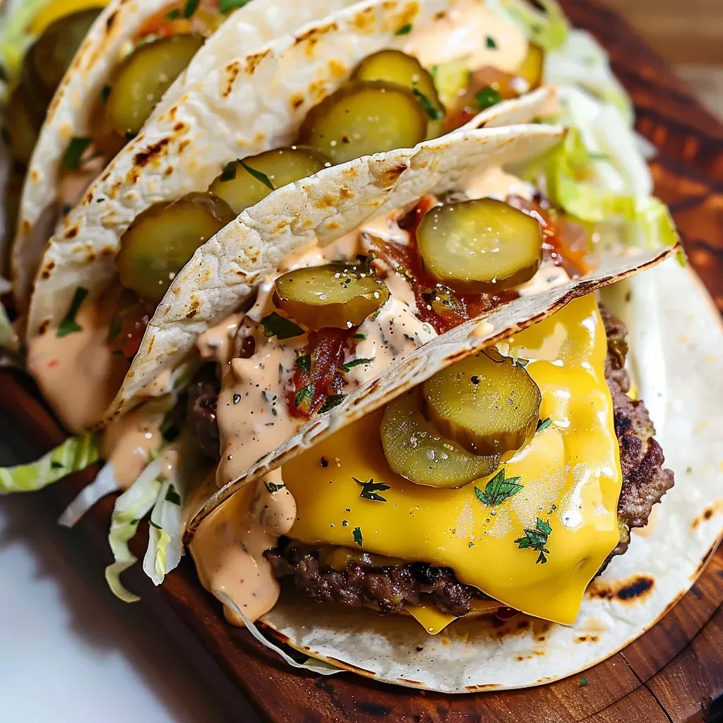 Ultimate Smash Burger Taco Recipe