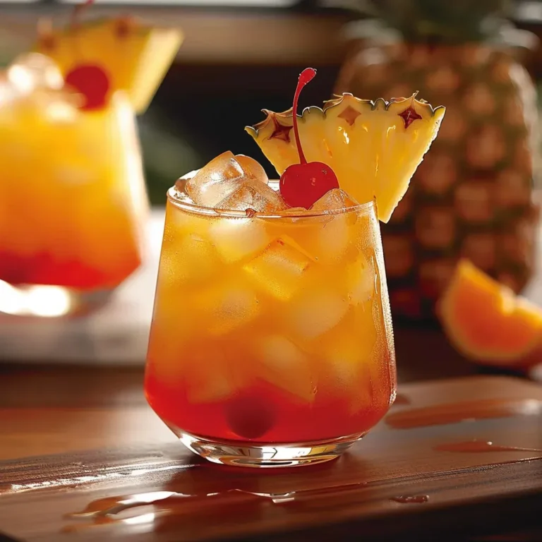 Virgin Island Breeze Mocktail Recipe