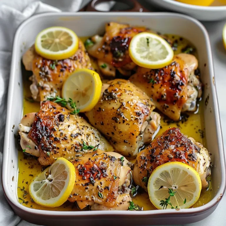 Zesty Greek Lemon Chicken Recipe