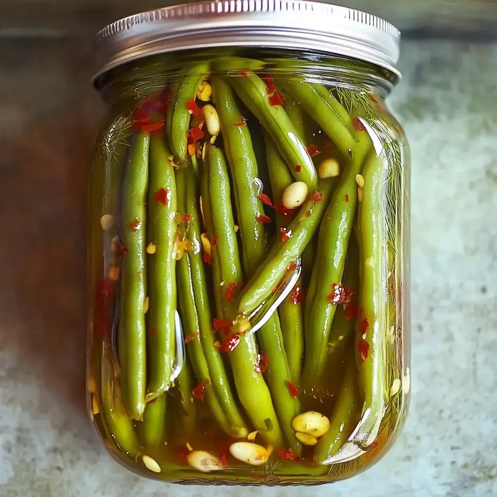 Zesty Homemade Spicy Dilly Beans