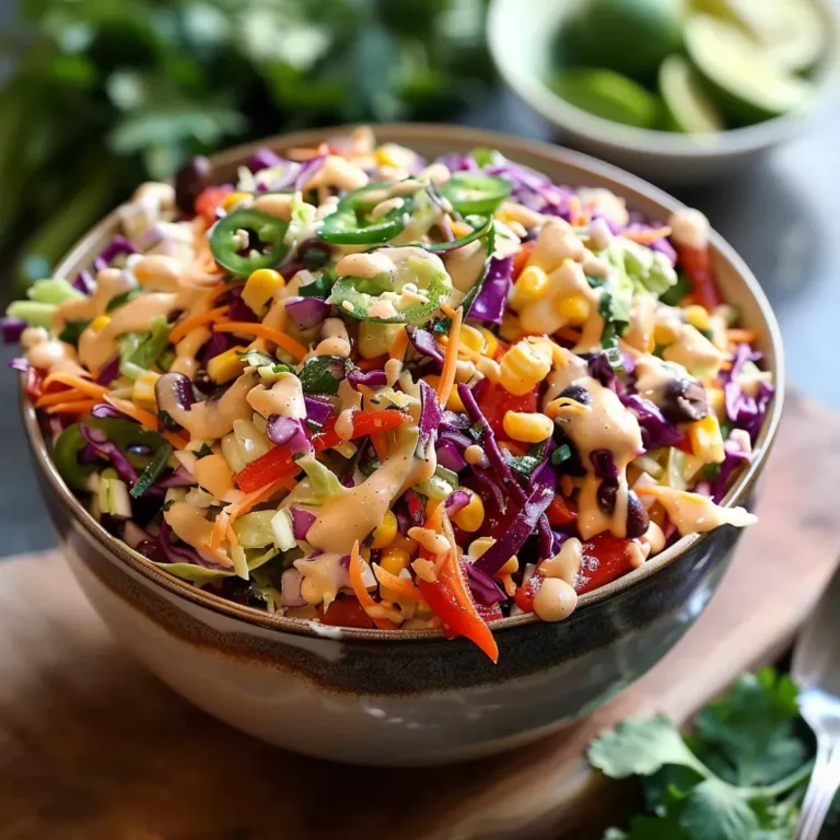 Zesty Mexican Coleslaw with Fresh Cilantro