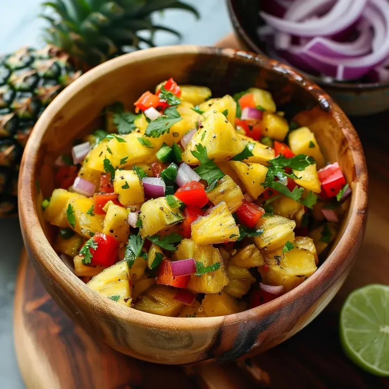 Zesty Pineapple Salsa Recipe