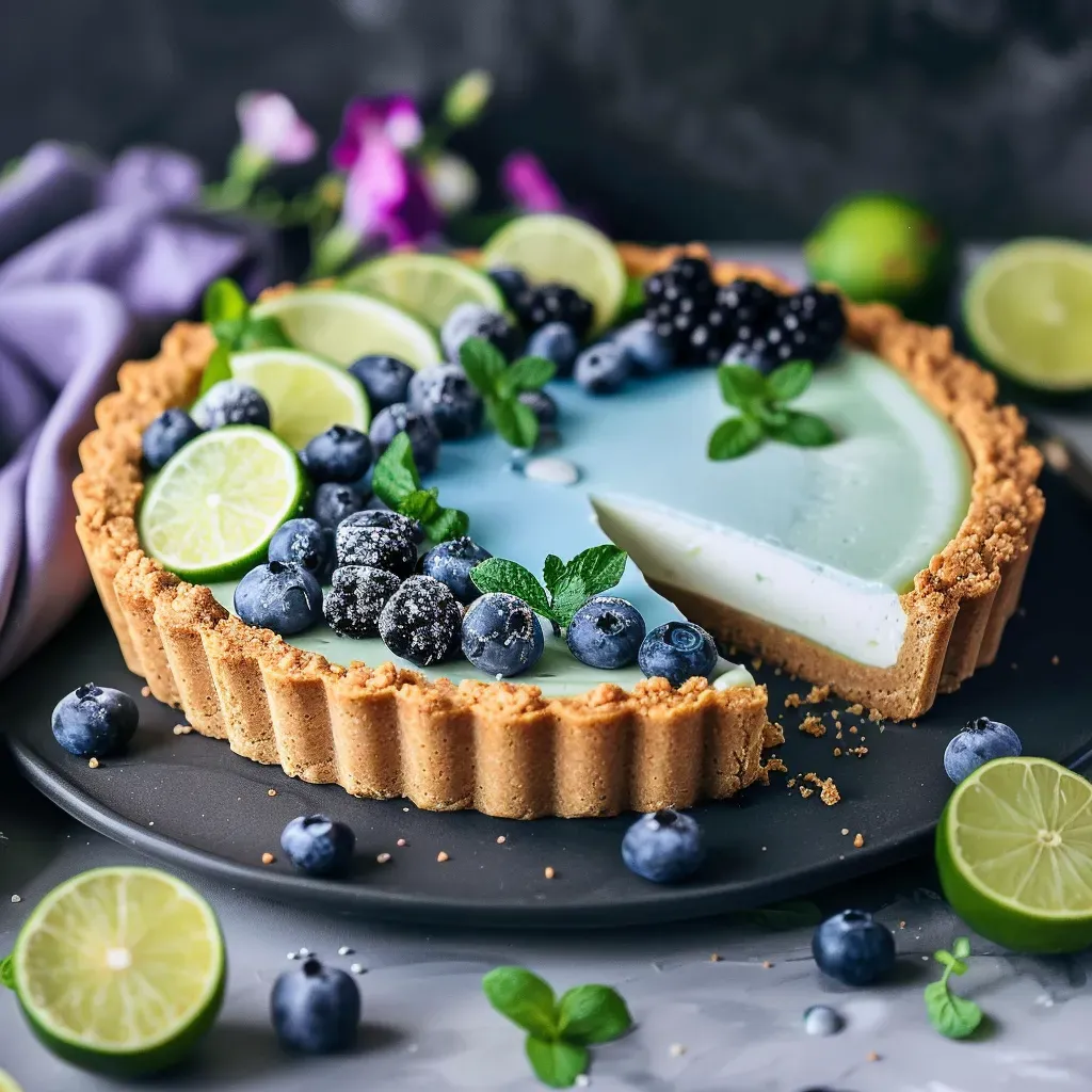 Zesty Vegan Lime Tart Recipe